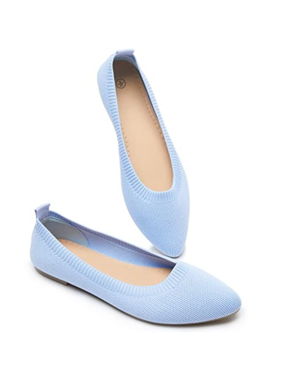 Women's Mesh Pointed Toe Ballet Flats Breathable Lightweight